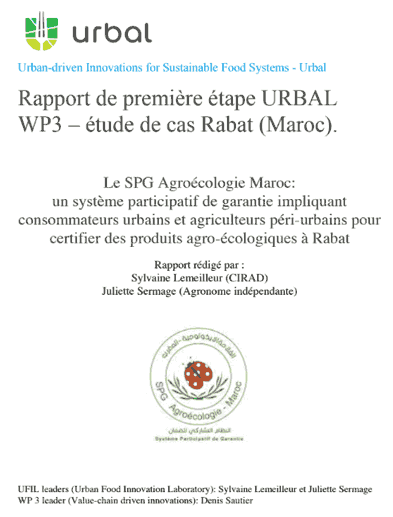 Documentary report - Le SPG Agroécologie Maroc